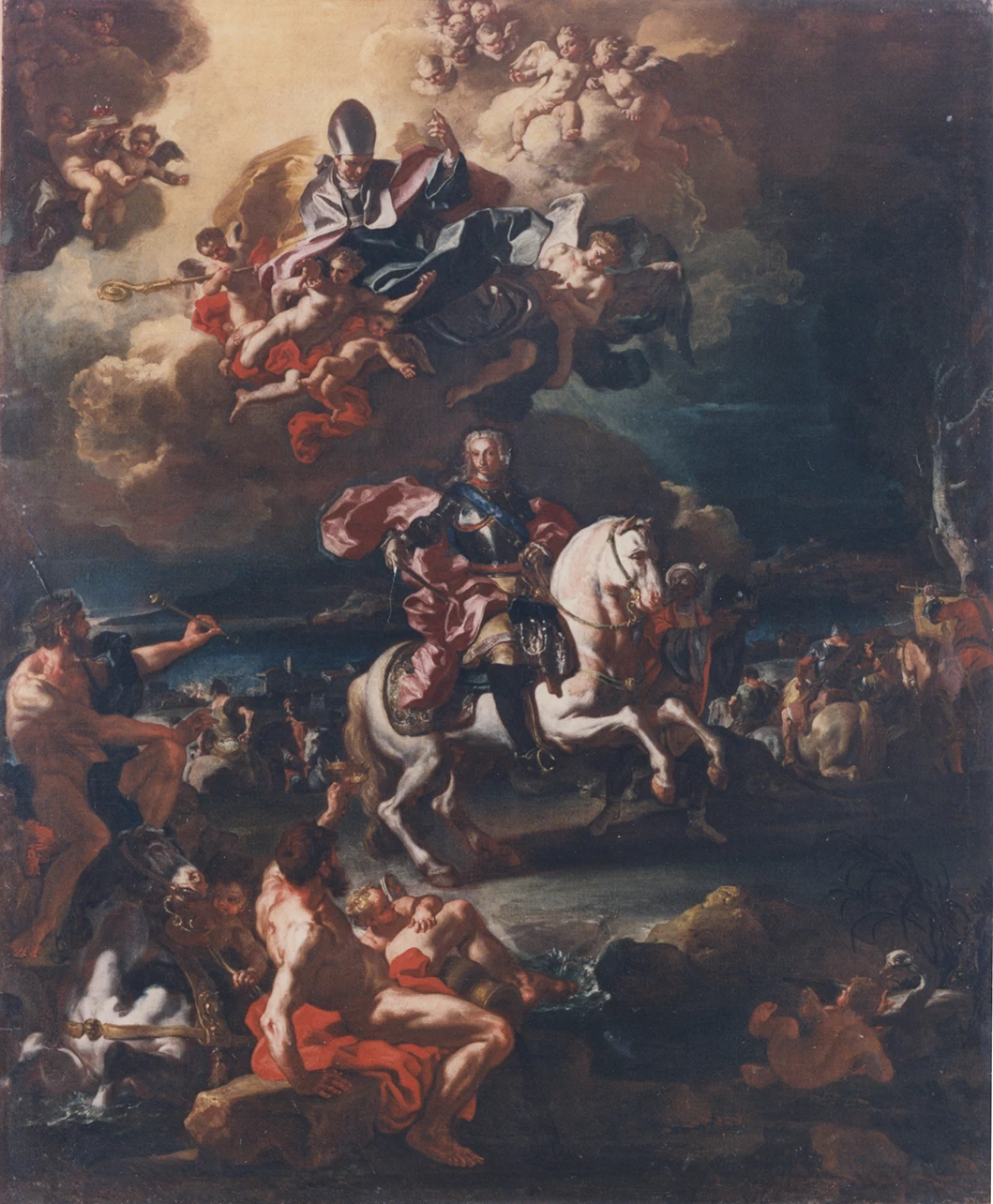 Trionfo di Carlo di Borbone alla battaglia di Gaeta - Museo Nazionale d'Abruzzo, l'Aquila